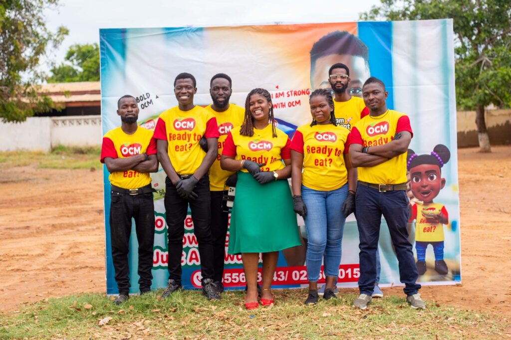 The Smile Culture Foundation team at the World Hygiene Day outreach