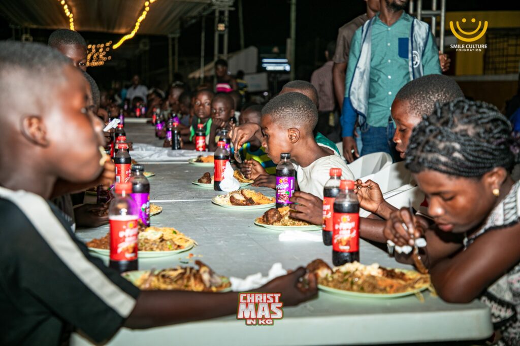 Christmas in KG community feast for over 1,000 people in Korle Gonno