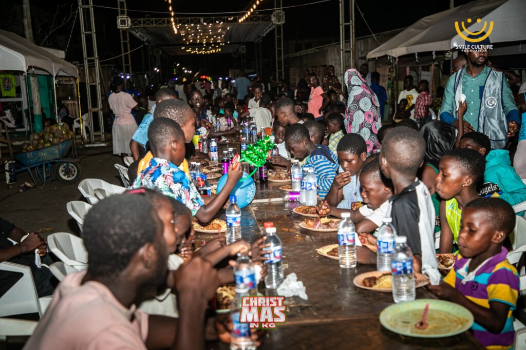 Christmas in KG community feast for over 1,000 people in Korle Gonno