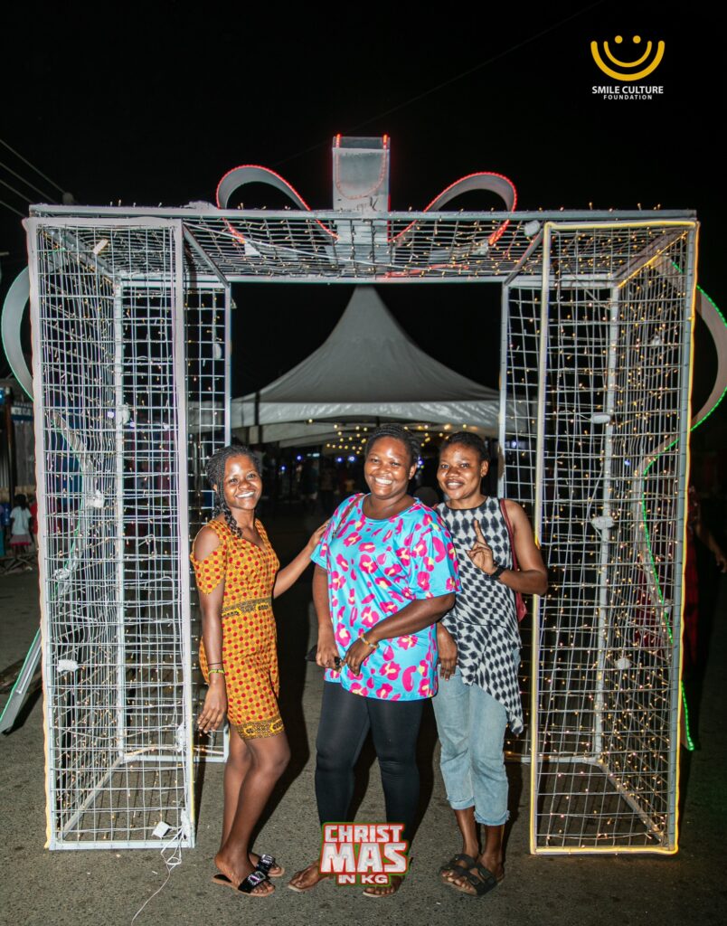 Christmas in KG lighting festival on the streets of Wetse Kojo, Korle Gonno